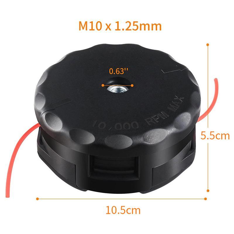 Weed Eater Head Replacement Trimmer Head for Lawn Mowers Durable Garden Tool Accessory