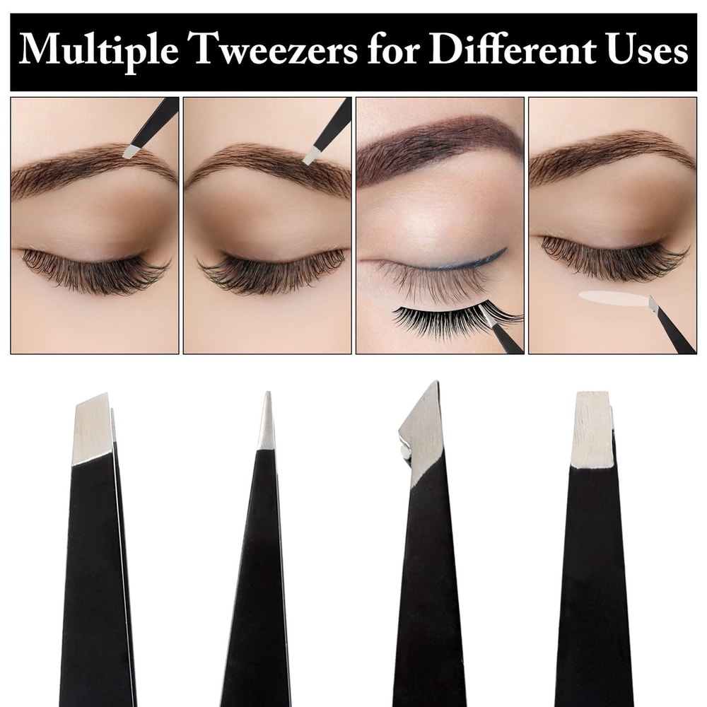 Eyebrow Trimming Kit Eyebrow Scissors & Grooming Set Portable Eyebrow Shaping Tools