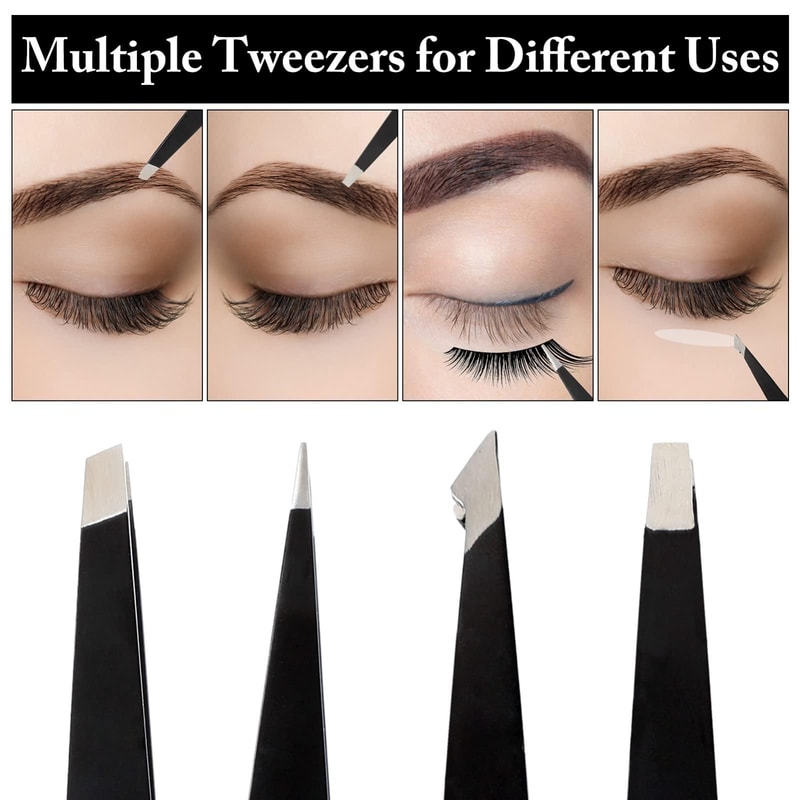 Eyebrow Trimming Kit Eyebrow Scissors & Grooming Set Portable Eyebrow Shaping Tools