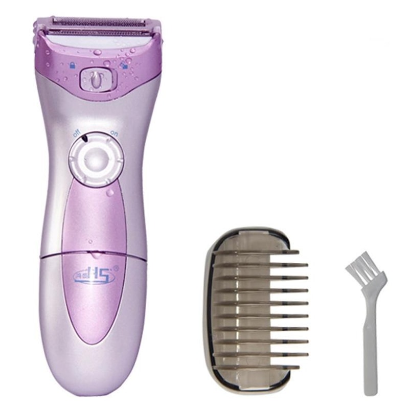 Women Electric Lady Shaver Wet and Dry Hair Removal Razor Epilator for Smooth Skin