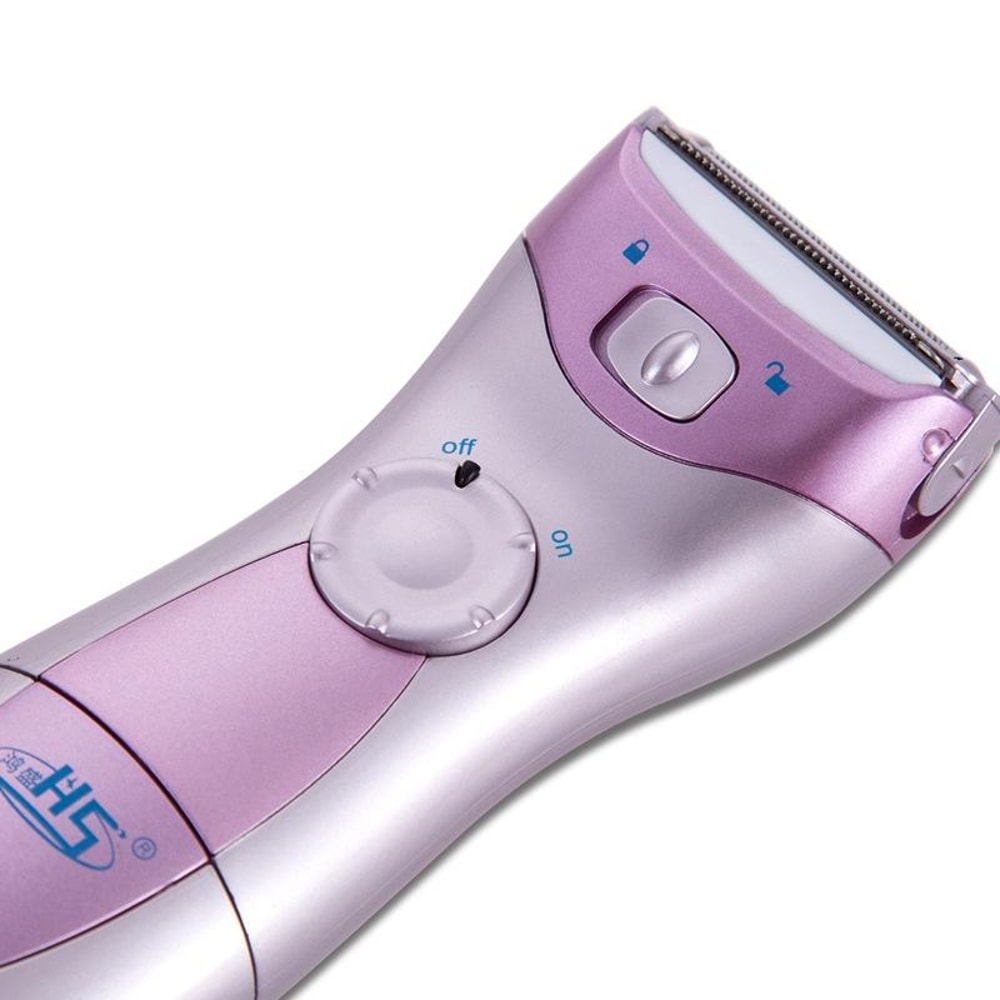 Women Electric Lady Shaver Wet and Dry Hair Removal Razor Epilator for Smooth Skin
