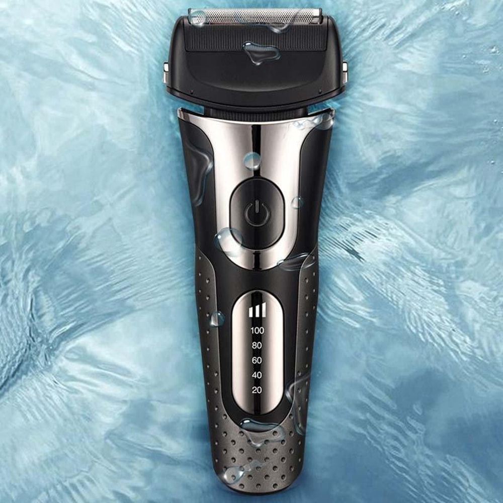 Electric Shaver Reciprocating LED Display Rechargeable Wet and Dry Shaver for Men