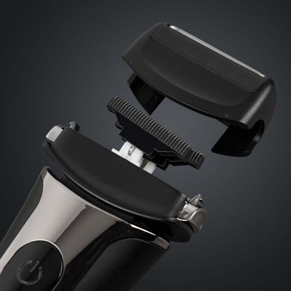 Electric Shaver Reciprocating LED Display Rechargeable Wet and Dry Shaver for Men