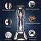 Rechargeable Magnetic Suspension Electric Hair Clipper Cordless HighSpeed Barber Trimmer Kit 3