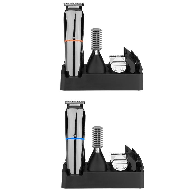 Cordless Hair Clipper and Electric Shaver Multifunction Grooming Kit Orange