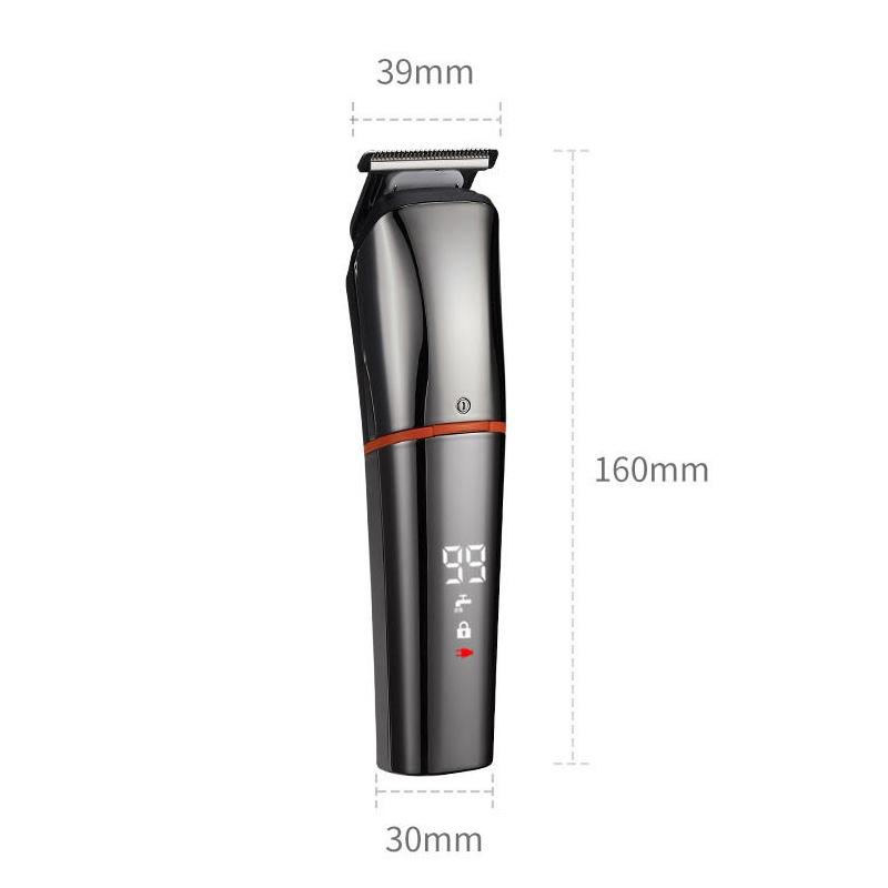 Cordless Hair Clipper and Electric Shaver Multifunction Grooming Kit Orange