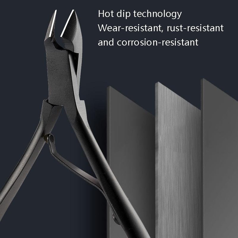Stainless Steel Nail Clipper Set Manicure & Pedicure Tools Kit with PU Leather Case