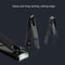 Stainless Steel Nail Clipper Set Manicure & Pedicure Tools Kit with PU Leather Case