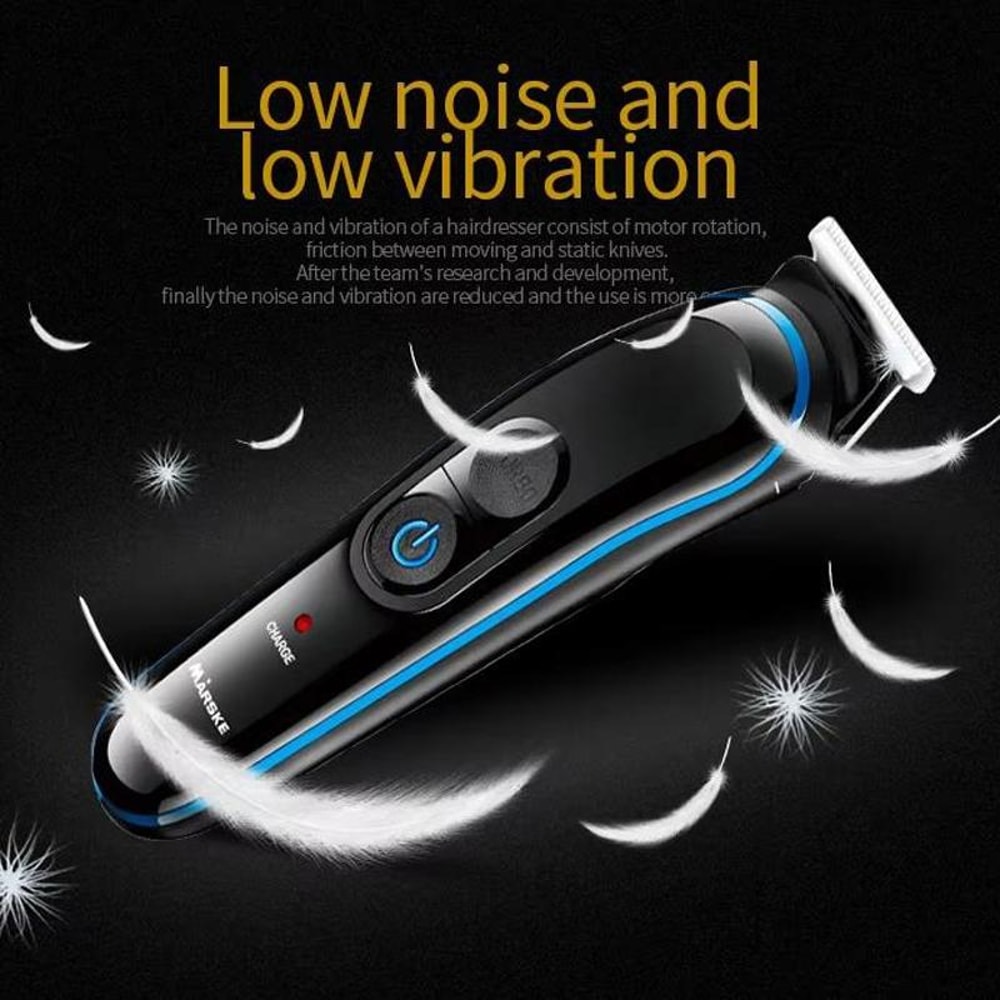 Electric Hair Clipper Rechargeable Hair Trimmer & Beard Grooming Kit