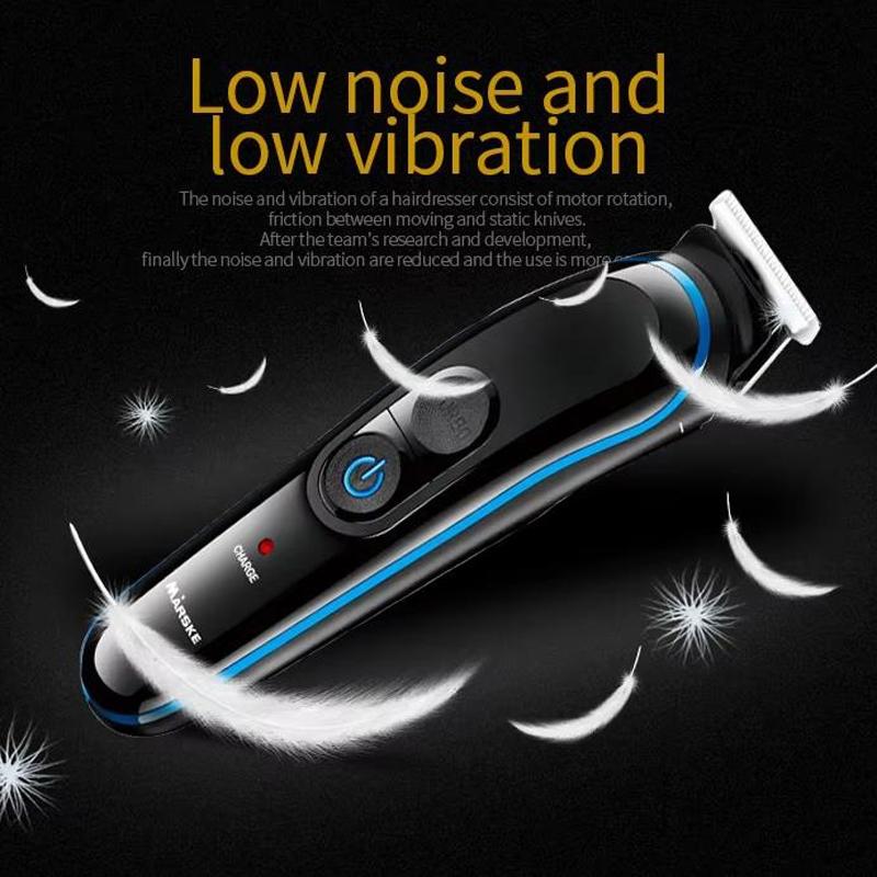 Electric Hair Clipper Rechargeable Hair Trimmer & Beard Grooming Kit