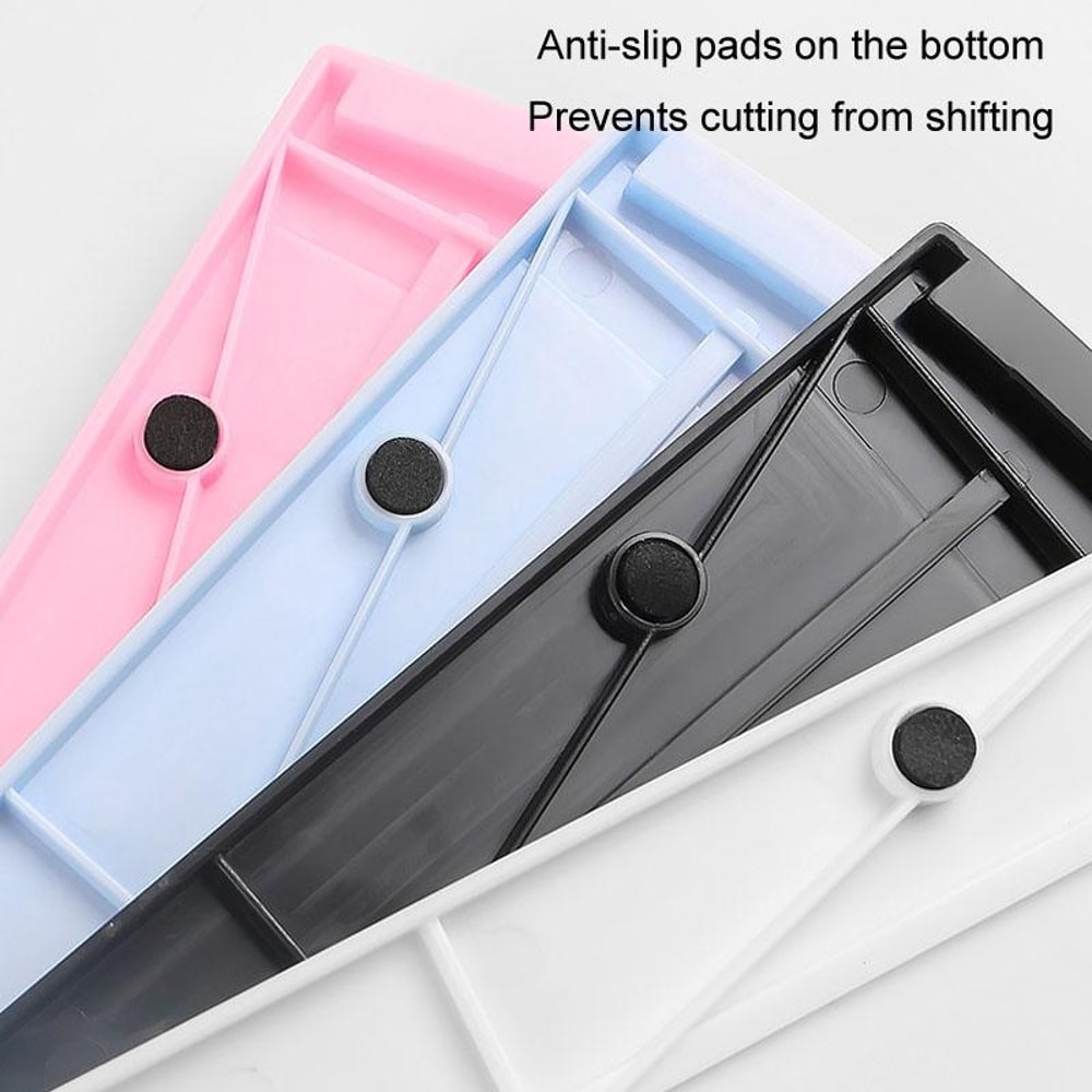 Portable Paper Cutter Paper Trimmer DIY Photo Cutting Machine with Pull-out Ruler