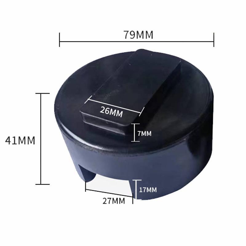 Universal Car Jack Pad Set Rubber Jack Pad Adapter for Safe Lifting and Battery Protection