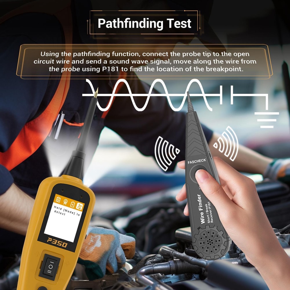 Automotive Circuit Tester Advanced Car Electrical Diagnostic Tool with Component Activation