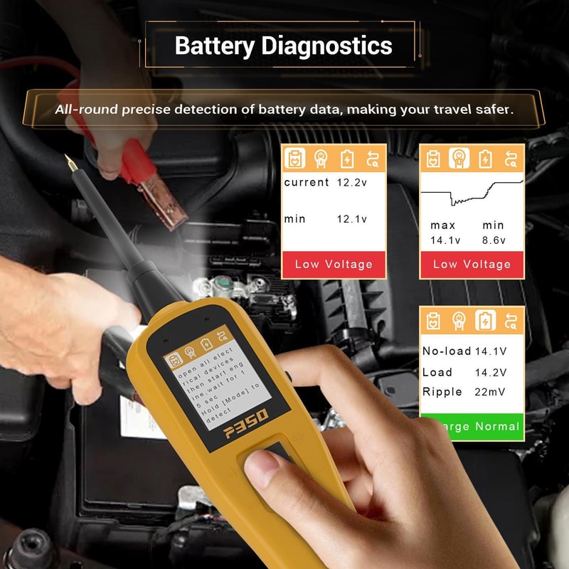 Automotive Circuit Tester Advanced Car Electrical Diagnostic Tool with Component Activation