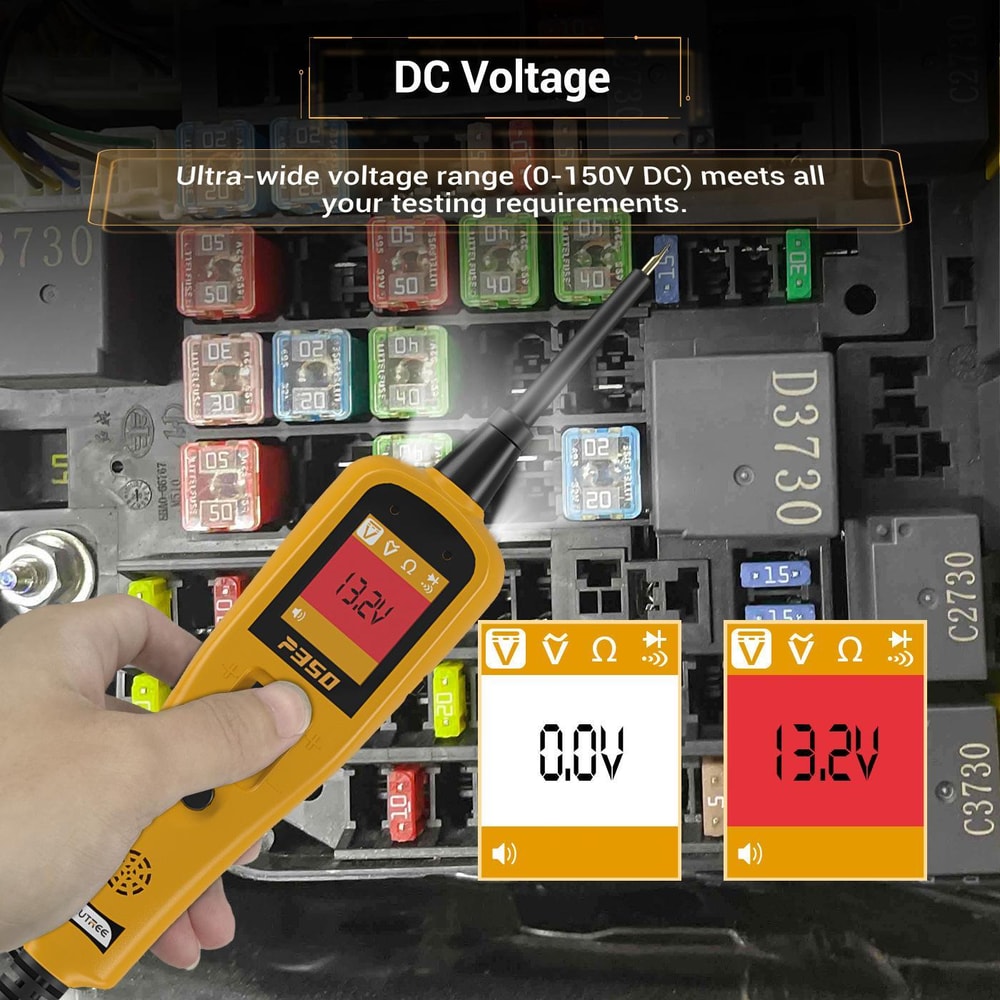 Automotive Circuit Tester Advanced Car Electrical Diagnostic Tool with Component Activation