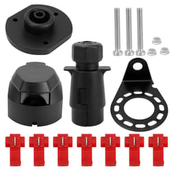 heavy duty automotive connector kit copper pin trailer wiring adapter