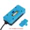 Automotive LED Blade Fuse Current Tester Blue LCD Car Fuse Circuit Tester