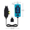 Automotive LED Blade Fuse Current Tester Blue LCD Car Fuse Circuit Tester