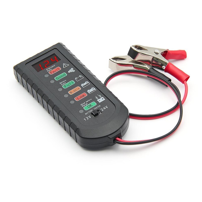 Automotive Battery Voltage Tester Car Battery Tester & Voltage Monitor