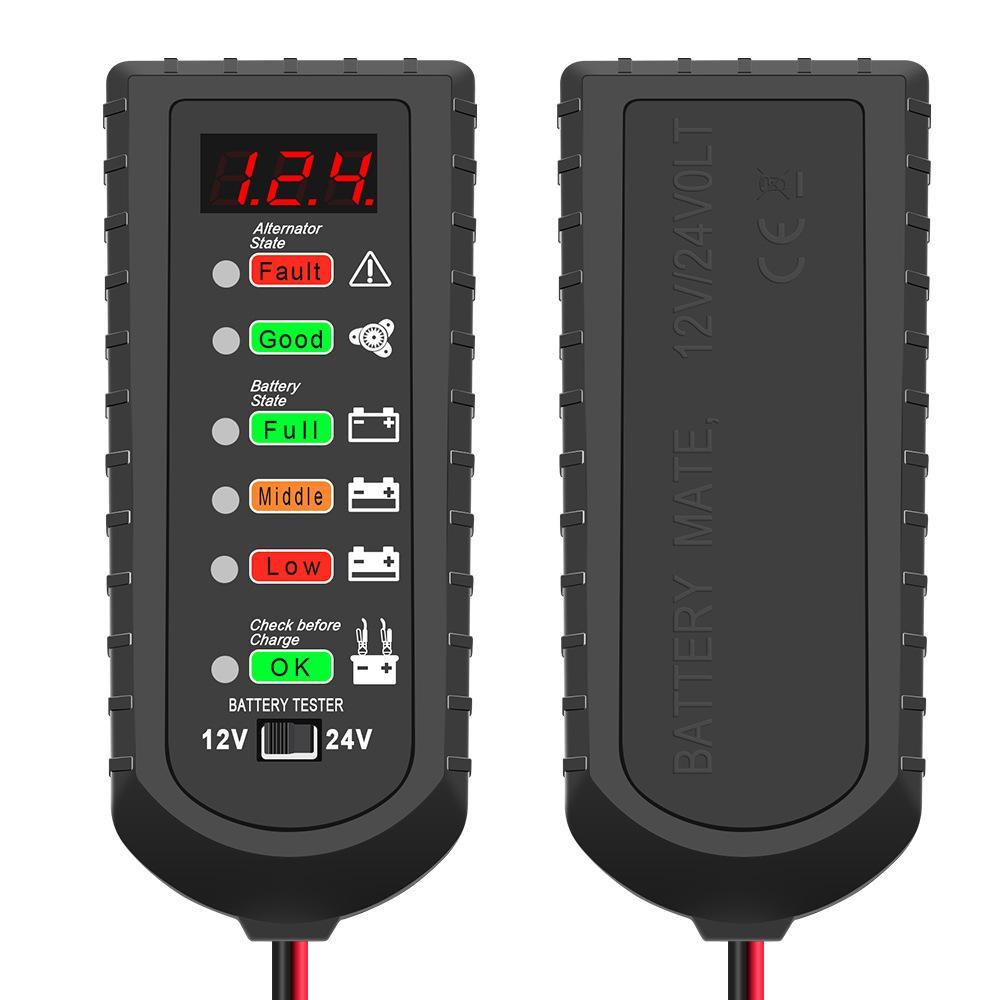 Automotive Battery Voltage Tester Car Battery Tester & Voltage Monitor