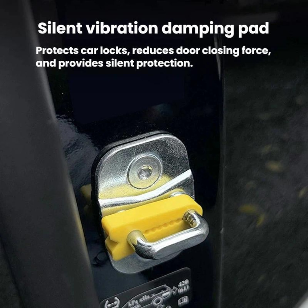 Universal Car Door Lock Buffer Silicone Anti-Collision Noise Reducing Protector