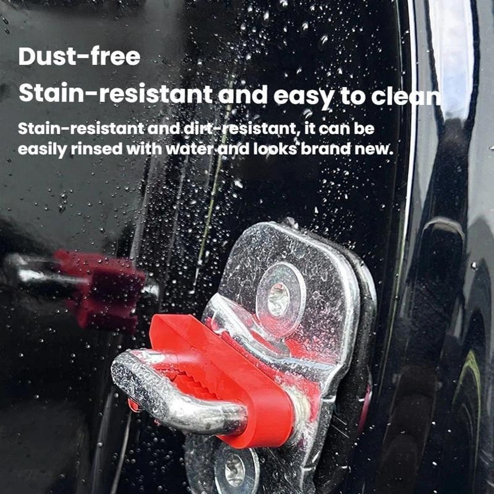 Universal Car Door Lock Buffer Silicone Anti-Collision Noise Reducing Protector