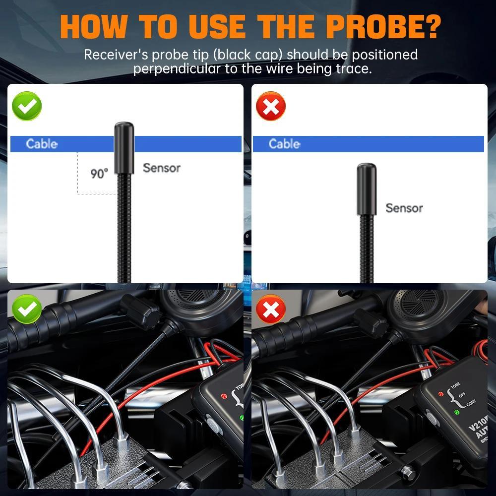 Automotive Circuit Tester Wire Tracer & Open Circuit Detector Tool