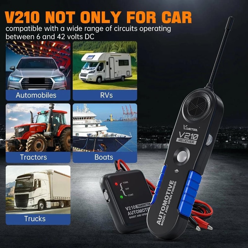 Automotive Circuit Tester Wire Tracer & Open Circuit Detector Tool
