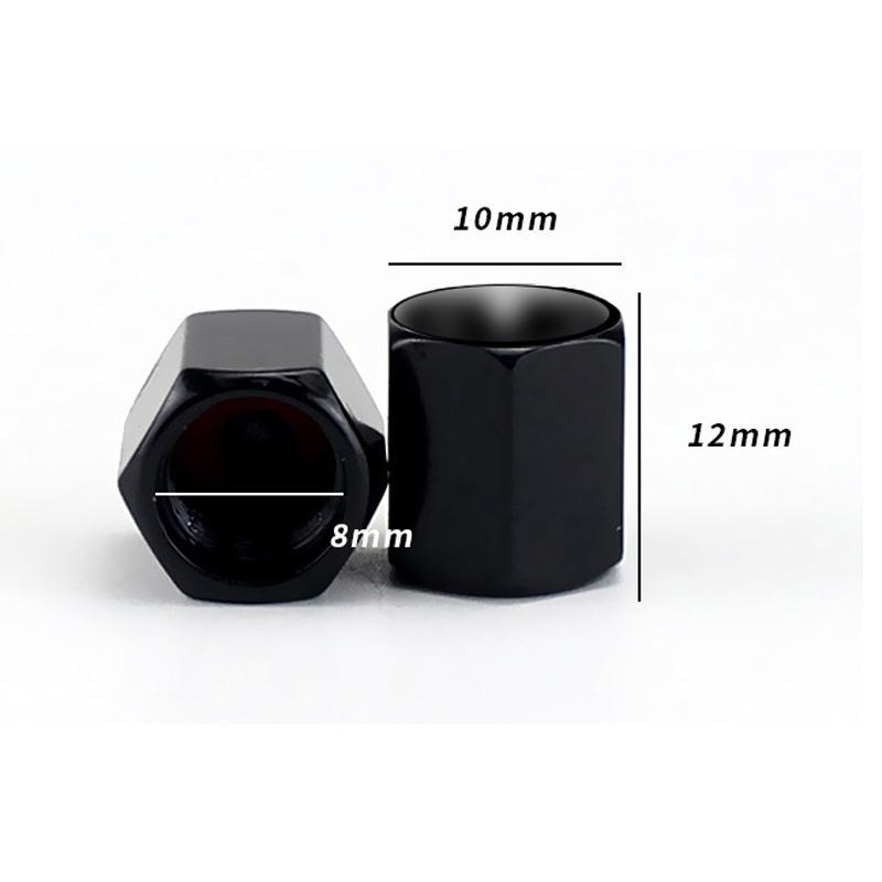 Carbon Fiber Valve Caps Tire Valve Caps for Universal Valve Stem Protection