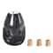 Forged Carbon Fiber Short Shift Knob Universal Performance Gear Shift Knob for Manual Driving