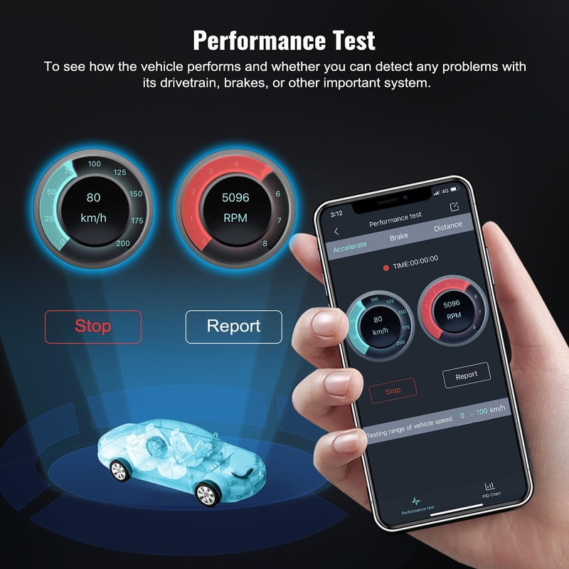 Car Scanner Bluetooth Engine Code Reader Automotive Diagnostic Tool