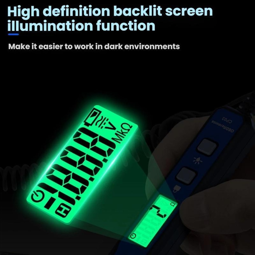 Intelligent Automotive Circuit Tester Automotive Circuit Tester, Voltage Tester for Cars, Car Diagnostic Tester