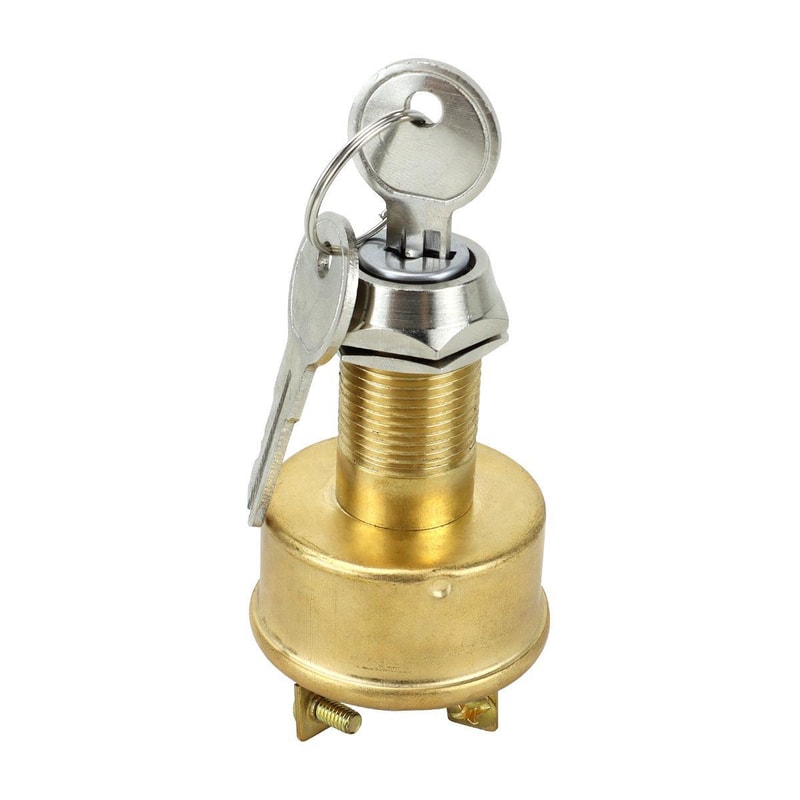 Heavy Duty Position Ignition Switch Automotive Mechanical Start