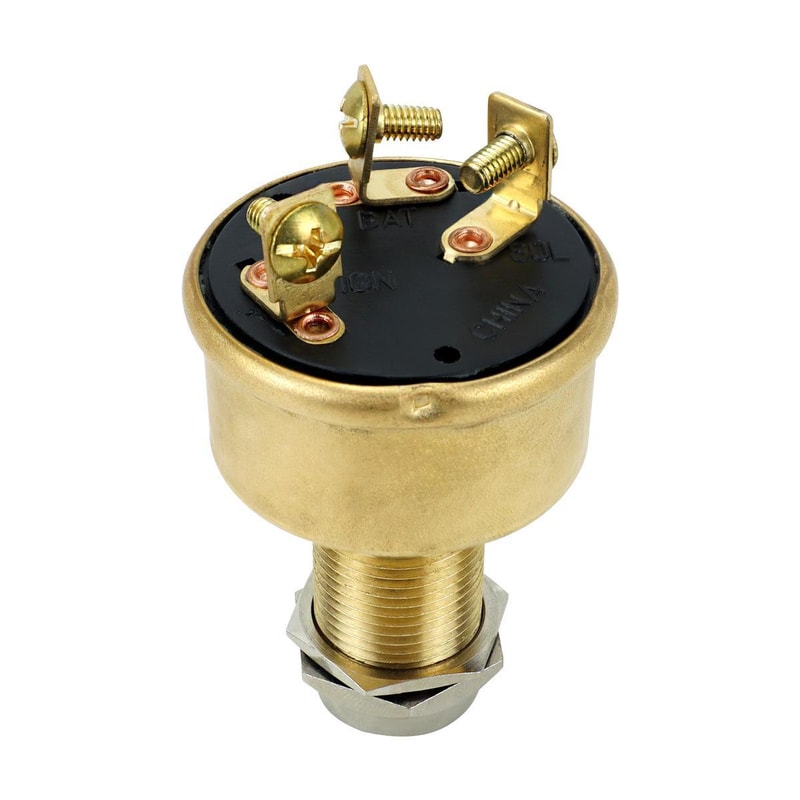 Heavy Duty Position Ignition Switch Automotive Mechanical Start