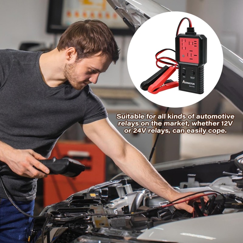 Automotive Relay Tester Circuit Diagnostic & Relay Testing Tool