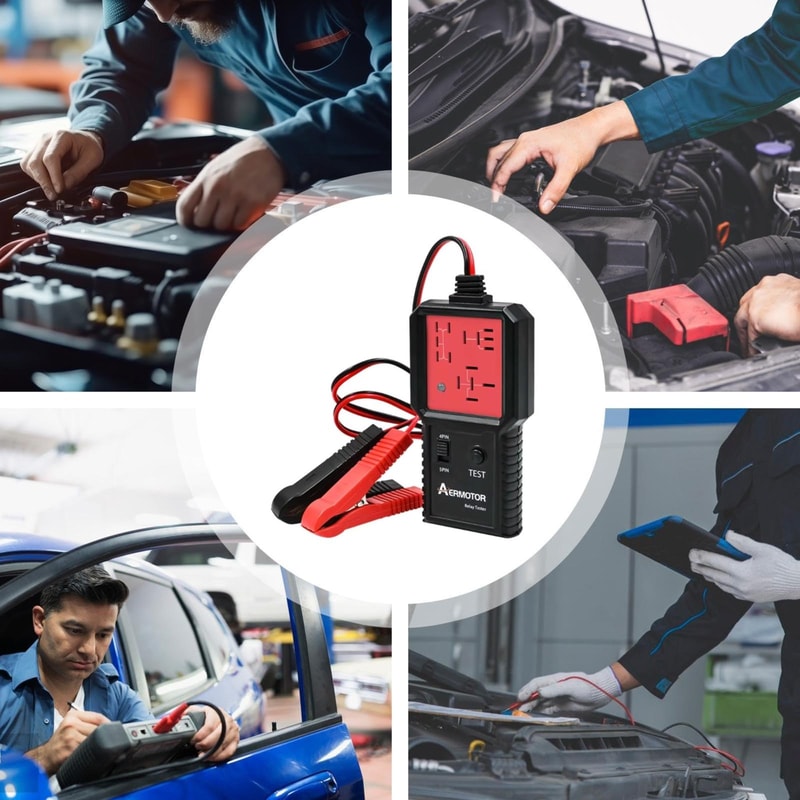 Automotive Relay Tester Circuit Diagnostic & Relay Testing Tool