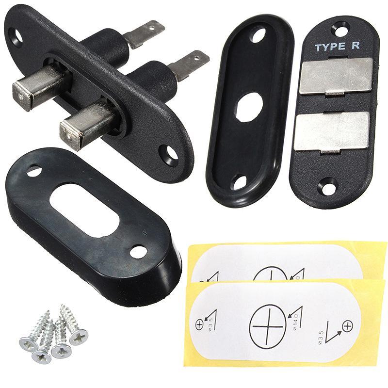 Universal Sliding Door Contact Switch for Van Door Lock Actuator, Automotive Wiring Connector