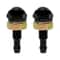 Automotive Windshield Washer Nozzle Aluminum Cap Car Spray Jets Replacement