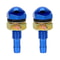 Automotive Windshield Washer Nozzle Aluminum Cap Car Spray Jets Replacement