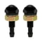 Automotive Windshield Washer Nozzle Aluminum Cap Car Spray Jets Replacement