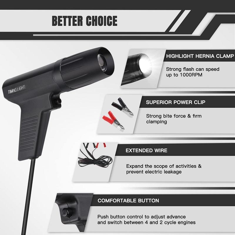 Automotive Xenon Ignition Timing Light Strobe Tester for Petrol Engines