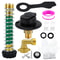 Automotive Lead-Free Brass Inlet Water Inlet Connection Check Valve Mounting KitWhite