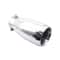 Stainless Steel Universal Exhaust Muffler Tip Silver Automotive Exhaust Tailpipe Upgrade 0