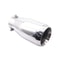 Stainless Steel Universal Exhaust Muffler Tip Silver Automotive Exhaust Tailpipe Upgrade 0