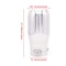 Stainless Steel Universal Exhaust Muffler Tip Silver Automotive Exhaust Tailpipe Upgrade 1