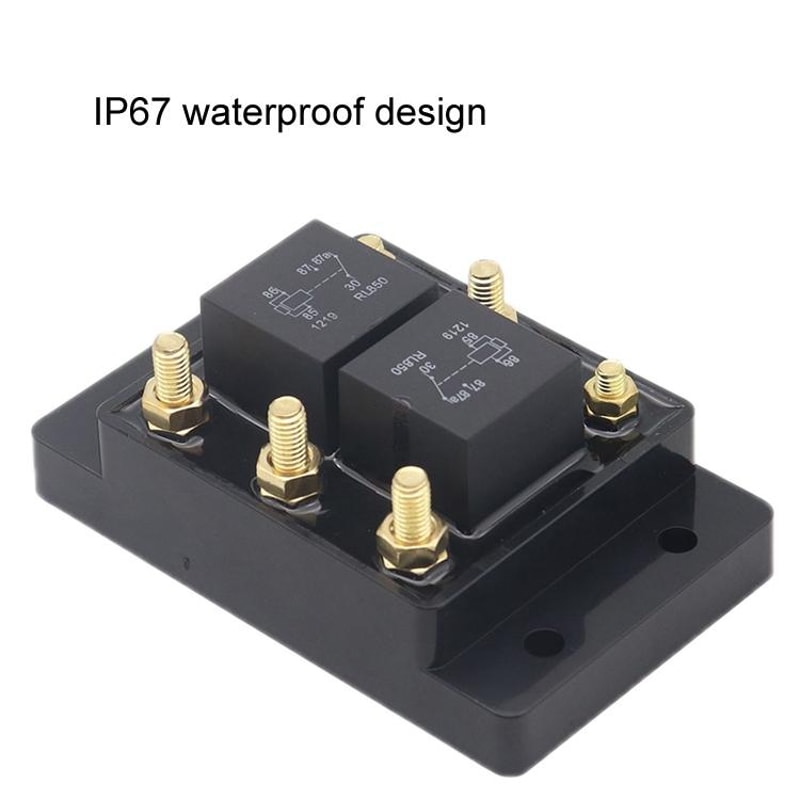 Automotive Relay Module Waterproof Fuse Box for Cars RV Marine