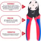 Heavy Duty Automotive Crimping Pliers for Deutsch Terminals Precision Electrical Crimp Tool