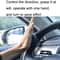 Smooth Turn Steering Wheel Booster Knob with Silicone Grip for Easy One-Hand Driving