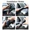 Smooth Turn Steering Wheel Booster Knob with Silicone Grip for Easy One-Hand Driving