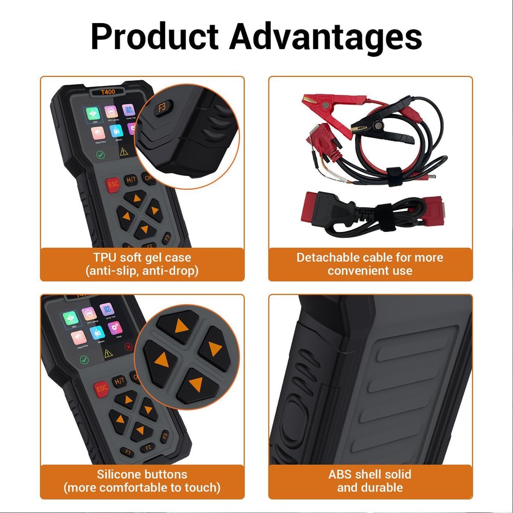 Fuel Injector Diagnostic Tool with Engine Code Reader & Automotive Fault Diagnosis